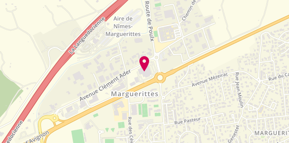 Plan de M.optique, 58 avenue Clément Ader, 30320 Marguerittes