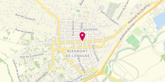 Plan de Habillez Votre Regard, 16 place Gambetta, 82500 Beaumont-de-Lomagne