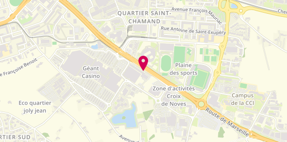 Plan de Optissimo, Centre Commercial Cap Sud 162 Avenue Pierre Sémard, 84000 Avignon