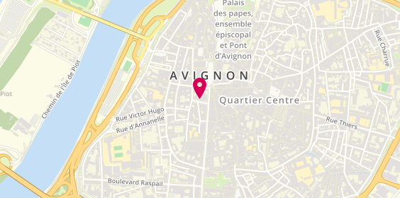 Plan de Les Opticiens Mutualistes, 4 Rue Viala, 84000 Avignon