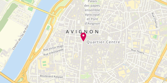 Plan de Antoine Boucault Opticien, 7 Rue de la République, 84000 Avignon