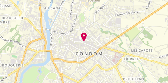Plan de L'Opticien, 8 Rue Gambetta, 32100 Condom
