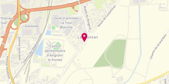 Plan de Optical Center, Zone Aménagement Pontet Avignon Nord Route Carpentras, 84130 Le Pontet