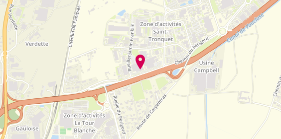 Plan de Optic 2000, Zone d'Activités de Fontvert
725 chemin du Périgord, 84130 Le Pontet
