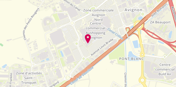 Plan de Opticien le Pontet | Alain Afflelou, Centre Commercial Auchan, 84130 Le Pontet