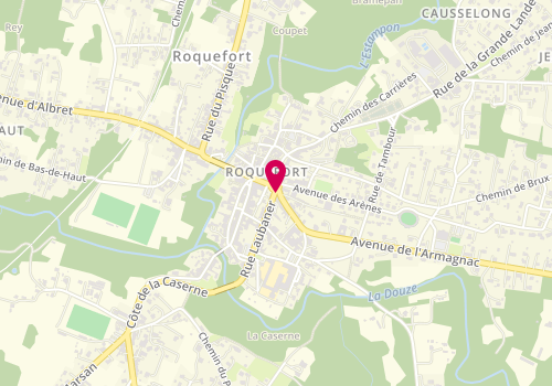 Plan de Beziat Optique, 91 Place Gambetta, 40120 Roquefort
