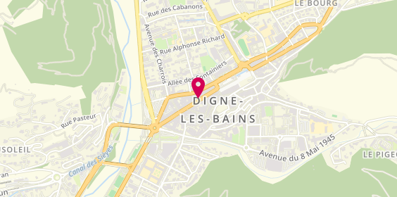 Plan de Optique Gassendi, 51 Boulevard Gassendi, 04000 Digne-les-Bains