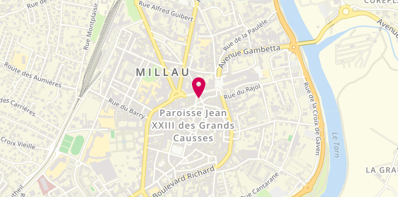 Plan de Atol, 1 Boulevard Sadi Carnot, 12100 Millau