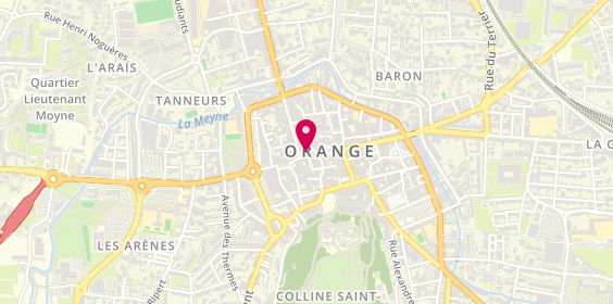 Plan de Optic 2000, 13 Rue Saint Martin, 84100 Orange