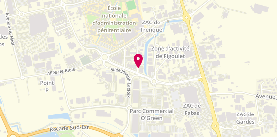 Plan de Pierre Dal Zovo Opticien Lunetier, 6 Rue Albert Ferrasse, 47550 Boé