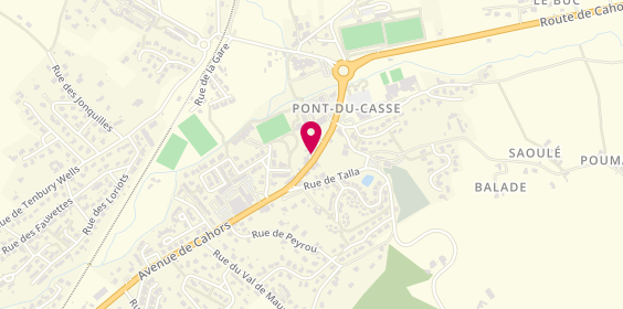 Plan de Des Etoiles Pleins Les Yeux, 114 avenue de Cahors, 47480 Pont-du-Casse