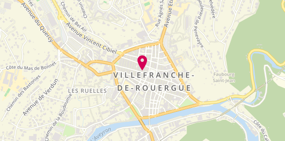 Plan de Atol, 8-10 Rue Marcellin Fabre, 12200 Villefranche-de-Rouergue