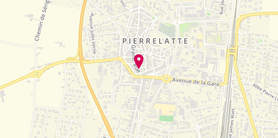 Plan de Centre Optique Pierrelatte, 107 Grande Rue, 26700 Pierrelatte