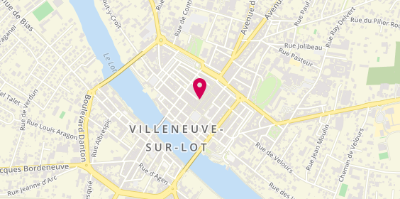Plan de Opticien Y. Serru, 17 Rue de Paris, 47300 Villeneuve-sur-Lot
