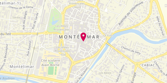 Plan de Arnaud Optique, 8 Rue Roger Poyol, 26200 Montélimar