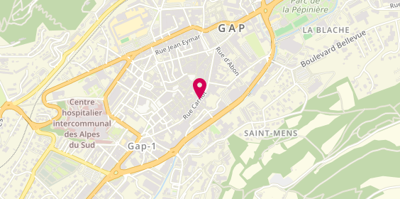 Plan de Optique Javourez, 45 Bis Rue Carnot, 05000 Gap