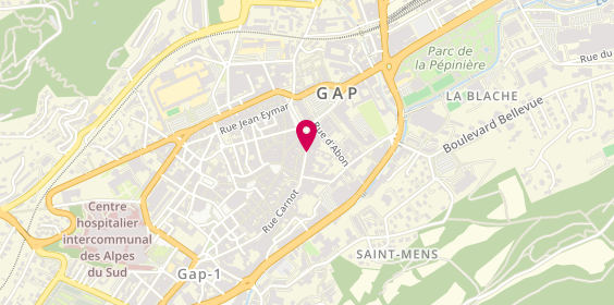 Plan de Atout Vision, 19 Rue Carnot, 05000 Gap