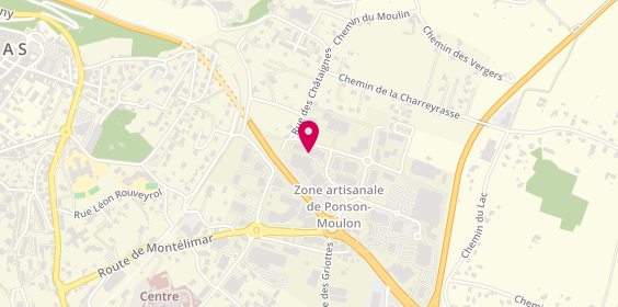 Plan de Optical Center, Zone Aménagement du Ponson Moulon
Rue de la Garenche, 07200 Aubenas