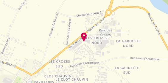 Plan de Générale d'Optique, Les Crozes, 26270 Loriol-sur-Drôme