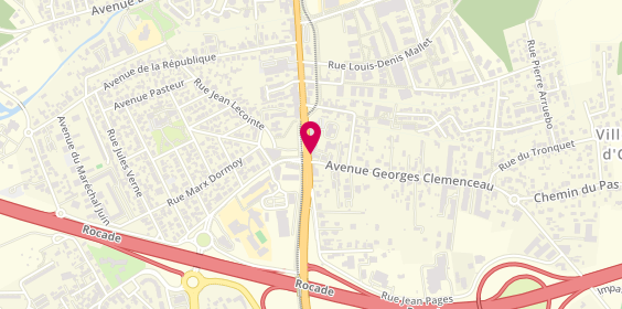 Plan de Les Lunettes d'Emilie, 568 Route de Toulouse, 33140 Villenave-d'Ornon