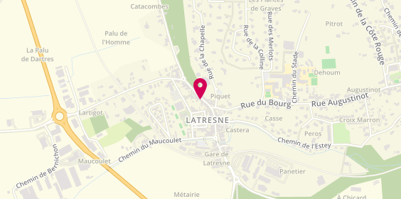 Plan de Bordelaise de Lunetterie, 51 Bis avenue de la Libération, 33360 Latresne