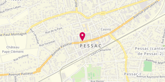 Plan de Lissac, 28 avenue Pasteur, 33600 Pessac