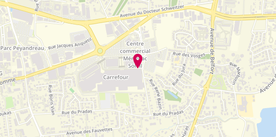 Plan de Alain Afflelou, Centre Commercial Carrefour Soleil, 33700 Mérignac
