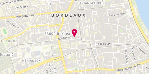 Plan de Vue des Remparts, 66 Rue des Remparts, 33000 Bordeaux