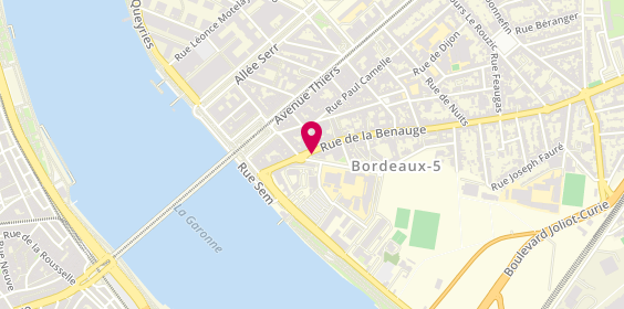 Plan de Ma Loonetterie, 43 Rue de la Benauge, 33100 Bordeaux