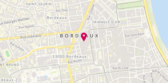 Plan de Opticien Bordeaux - Dijeaux - Krys, 80 Rue de la Prte Dijeaux, 33000 Bordeaux