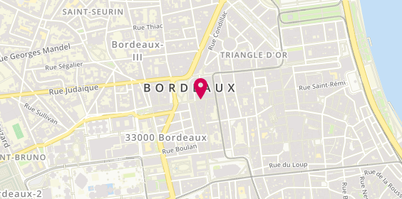 Plan de Opticien KRYS, 80 Rue Porte Dijeaux, 33000 Bordeaux