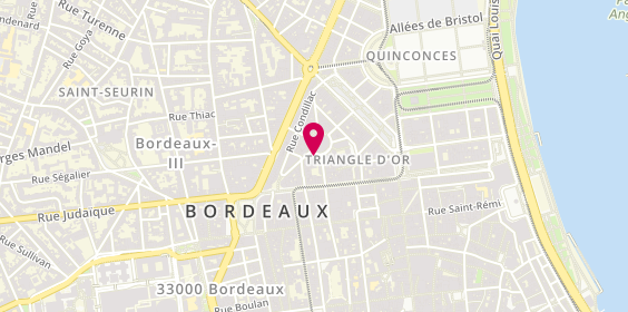 Plan de Maison Rubbel Lunetier, 9 place des Grands Hommes, 33000 Bordeaux