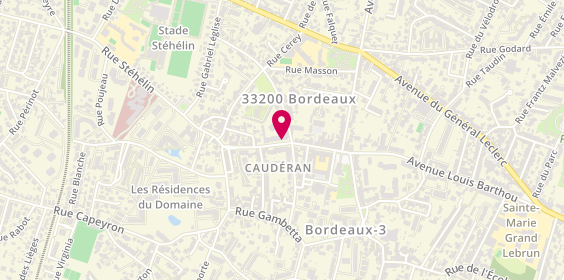 Plan de Om, 199 Bis avenue Louis Barthou, 33200 Bordeaux