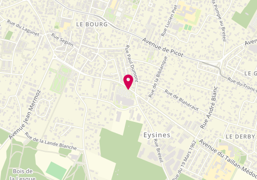 Plan de Les Lunettes d'Helina, 170 Avenue du Taillan Medoc, 33320 Eysines