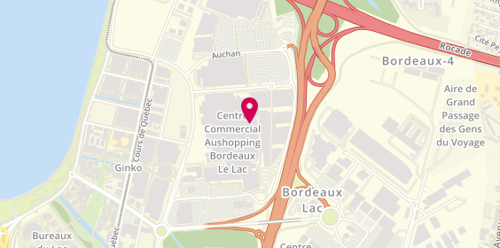 Plan de Acuitis, avenue des 40 Journaux Centre Commercial, 33300 Bordeaux