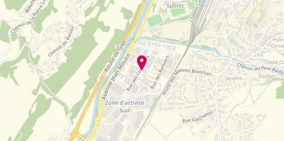 Plan de Optical Center, Zone d'Activités Sud
218 Rue des Couteliers, 05100 Briançon