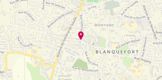Plan de Blanquefort Optique, 3 Rue Gambetta, 33290 Blanquefort