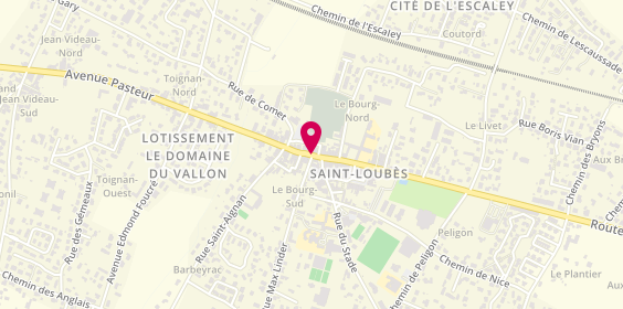 Plan de Chanteur Rive Droite, 54 Avenue République, 33450 Saint-Loubès