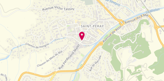 Plan de Krys Saint-Peray, 86 rue de la République, 07130 Saint-Péray