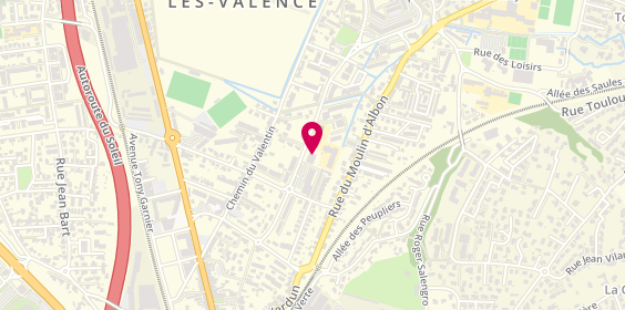 Plan de Opticyr, 4 avenue Jean Moulin, 26500 Bourg-lès-Valence