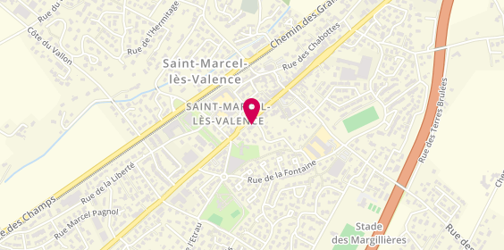 Plan de Optic Saint Marcel, 93 avenue de Provence, 26320 Saint-Marcel-lès-Valence