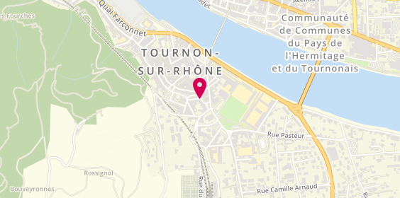 Plan de Tournon Optique, place Rampon, 07300 Tournon-sur-Rhône
