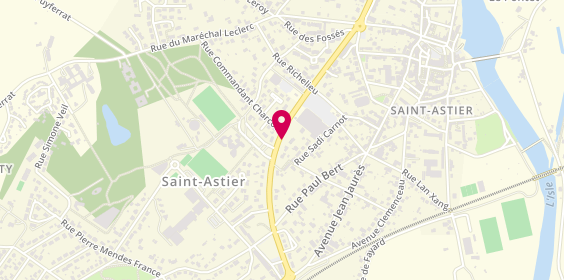 Plan de Iris Optique, 18 Bis Boulevard de Lattre de Tassigny, 24110 Saint-Astier