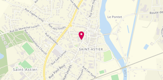 Plan de Optique Saint Astier, 15 place de la République, 24110 Saint-Astier