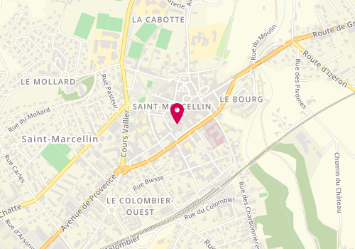 Plan de La Boîte à Lunettes, 51 Grande Rue, 38160 Saint-Marcellin