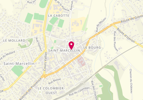 Plan de Optic 2000, 26 Grande Rue, 38160 Saint-Marcellin