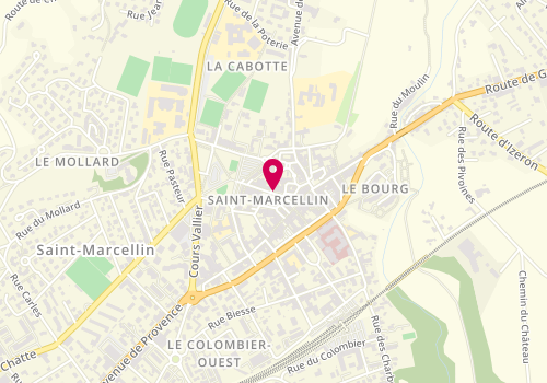 Plan de Opticien Lunettes et Cie, 16 place d'Armes, 38160 Saint-Marcellin