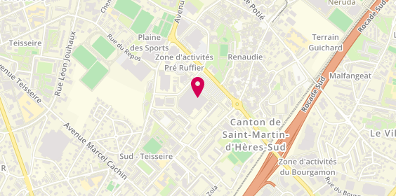 Plan de Atol, 18 Rue du Pré Ruffier Centre Commercial E.leclerc, 38400 Saint-Martin-d'Hères