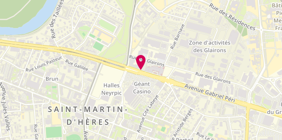 Plan de Optique Horizon, 75 Avenue Gabriel Peri, 38400 Saint-Martin-d'Hères