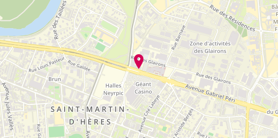 Plan de Optique Horizon, 75 avenue Gabriel Péri, 38400 Saint-Martin-d'Hères